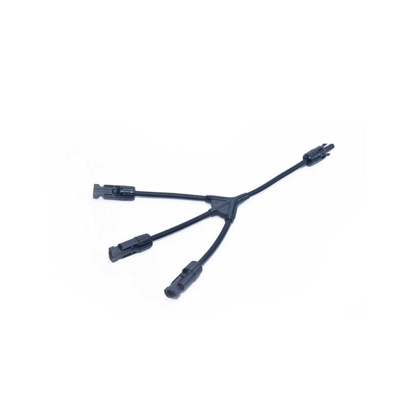 CABLE CONECTOR MC4 / MACHO-HEMBRA 1 IN/ 3 OUT 4.0MM²