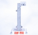 EXTENSIÓN EN L VARIABLE EN ALTURA, ÁNGULO AJUSTABLE ( 10 A 15 GRADOS) CON DOBLE PERFORACIÓN PARA TORNILLO AUTOPERFORANTE