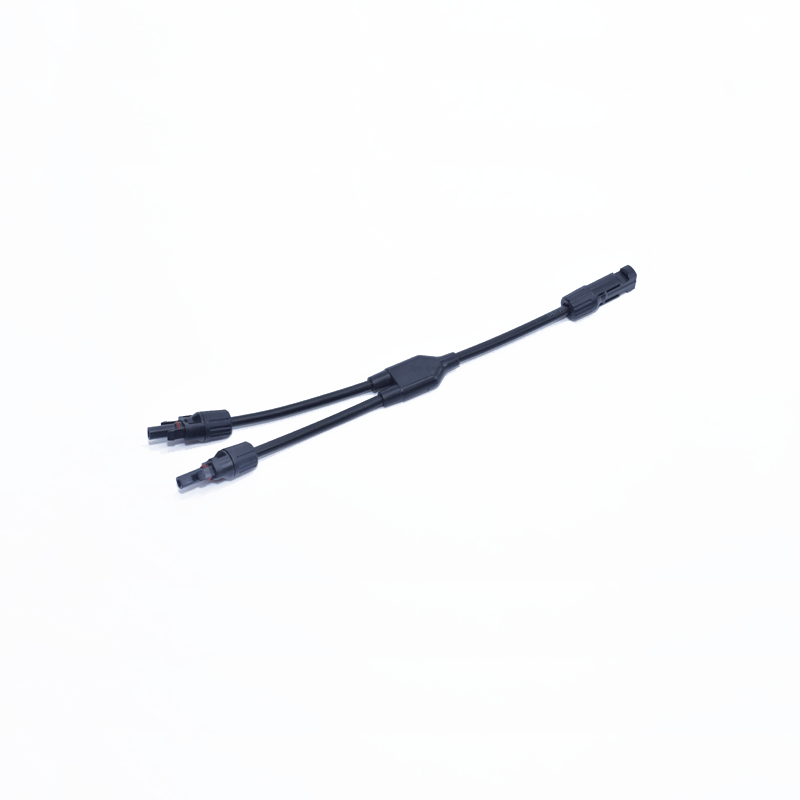 CABLE CONECTOR MC4/MACHO-HEMBRA CON 1 IN/2 OUT 4.0MM²