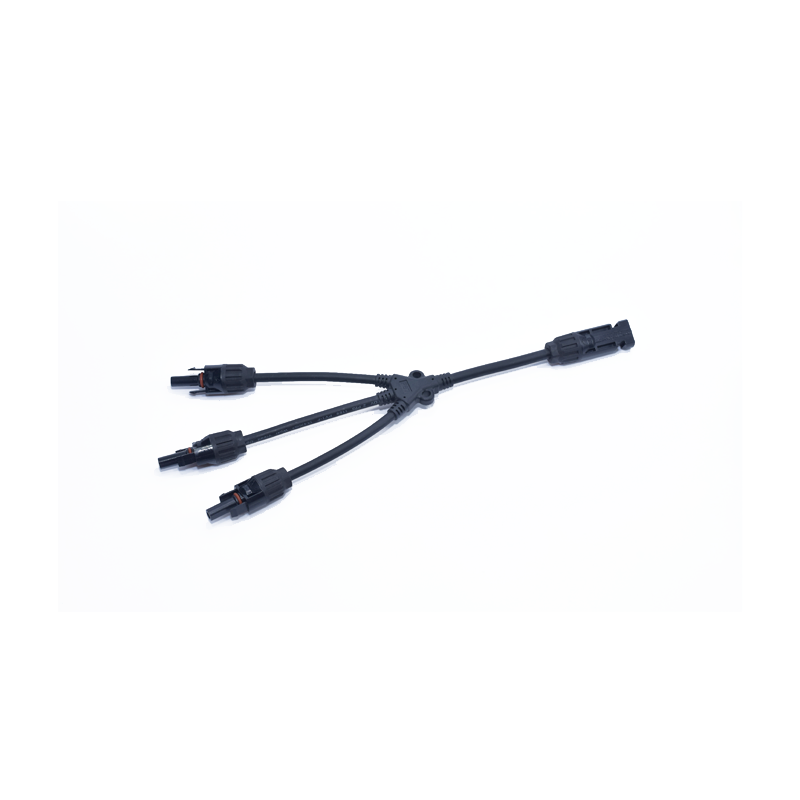 CABLE CONECTOR MC4 / MACHO-HEMBRA 1 IN/3 OUT 6.0MM²